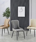 Hình ảnh: Ghế Phòng Ăn Bọc Vải Chân Sắt Nhập Khẩu Giá Rẻ HCM