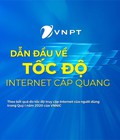 Hình ảnh: VNPT được VNNIC công bố là nhà mạng có tốc độ cao nhất quý 1/2020