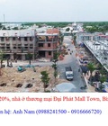 Hình ảnh: Chính chủ bán, Chiết khấu 20%, nhà ở thương mại Đại Phát Mall Town, Bình Dương