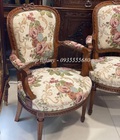 Hình ảnh: Em mới về thêm bộ 2 ghế sofa hàng cổ Pháp.