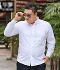 Hình ảnh: Áo Sơ Mi Trắng Trơn Big size 2Xl 7XL