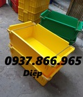 Hình ảnh: Thùng có quai sắt, hộp nhựa đựng dụng cụ, thùng nhựa linh kiện