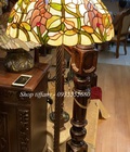 Hình ảnh: Giao Lưu Đèn Sàn Tiffany Hoạ Tiết Hoa Sen.