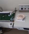 Hình ảnh: máy cắt dán màng co POF bán tự động, máy bọc màng co hộp, máy rút màng co nhãn chai