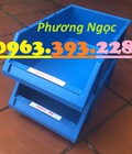 Hình ảnh: Kệ dụng cụ A9, khay linh kiện A9, khay nhựa xếp chồng, khay nhựa vát đầu