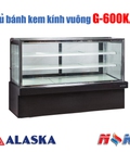 Hình ảnh: Tủ bánh kem kính vuông Alaska G 600K