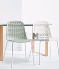 Hình ảnh: CC3008-S | Ghế Ăn Thân Nhựa Chân Sắt Sơn Hiện Đại Tại HCM