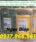Hình ảnh: Thùng rác nhựa treo đôi dung tích 80L