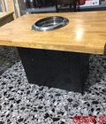 Hình ảnh:  Địa chỉ bán bàn ăn mặt đá bếp lẩu nướng than hoa
