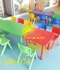 Hình ảnh: Bàn Ghế Nhựa Mầm Non Nhập Khẩu Dành Cho Bé