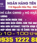 Hình ảnh: Ngân hàng Tiên Phong hỗ trợ vay vốn 10tr 100tr, không chế chấp. Chỉ cần CMT và Hộ Khẩu. Lh:0935122288