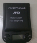 Hình ảnh: Cân điện tử bỏ túi FEM 100g,200g, cân điện tử An Thịnh