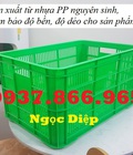 Hình ảnh: Sọt nhựa đựng hàng, sóng nhựa rỗng 3T3, rổ nhựa công nghiệp
