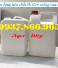 Hình ảnh: Can nhựa 5L đựng hóa chất, can nhựa HDPE các loại