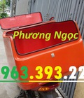 Hình ảnh: Thùng chở hàng nhựa composite, thùng giao đồ ăn, thùng giao hàng sau xe máy
