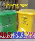 Hình ảnh: Thùng rác y tế, thùng đựng chất thải y tế, thùng rác đạp chân y tế nhựa HDPE