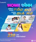 Hình ảnh: Lắp internet giá rẻ tốc độ 100Mbps của VNPT gói Home Đỉnh