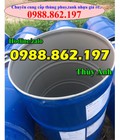 Hình ảnh: Thùng phuy hóa chất 220l, thùng phuy sắt220 lit giá rẻ, thùng phuy sắt 220 l giá rẻ