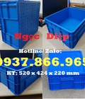 Hình ảnh: Hộp nhựa B8, thùng nhựa có nắp đựng linh kiện