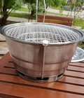 Hình ảnh: Bếp nướng âm bàn không khói Hàn Quốc hút trên chất liệu inox cao cấp`