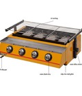 Hình ảnh: Bếp nướng hàu dùng gas 4 đầu đốt 0981268983