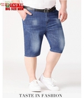 Hình ảnh: Quần Short Jean Nam Big Size Xanh