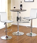 Hình ảnh: Bộ Bàn Ghế Bar Tròn 60 TB2105 Và CB2242 Thân Nệm Hiện Đại HC