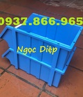 Hình ảnh: Khay nhựa xếp chồng A9, kệ đựng dụng cụ A9, khay nhựa vát đầu
