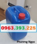 Hình ảnh: Can 10 lít, can đựng hóa chất, can nhựa có nắp chống tràn, can nhựa vuông 10L