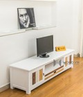 Hình ảnh: Kệ tivi gỗ thông nhập khẩu dài 1m8 cho phòng khách rộng