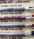 Hình ảnh: Cáp tín hiệu chống nhiễu lõi xoắn 16awg, 18awg, 20awg, 22awg