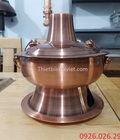 Hình ảnh: Nồi lẩu inox cù lao màu đồng dành cho nhà hàng
