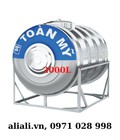 Hình ảnh: Bồn inox Toàn Mỹ 2000 lít ngang