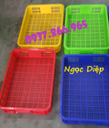 Hình ảnh: Sọt nhựa đựng rau củ, sóng nhựa rỗng HS010