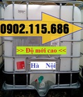 Hình ảnh: Tank ibc, tank nhựa 1000l cũ, bồn nhựa 1000 lít cũ, thùng ibc, giá tank nhựa 1000l cũ,