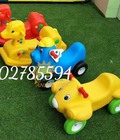 Hình ảnh: Đồ chơi bập bênh xe chòi chân mầm non