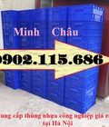 Hình ảnh: Hop nhua co khi, thung nhua co khi, thung nhua cong nghiep, hop nhua cong nghiep, hộp nhựa trữ đông,