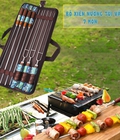 Hình ảnh: Bộ 7 xiên nướng dã ngoại có túi đwụng BB7311