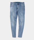 Hình ảnh: Quần Jeans nam rách Midle Blue