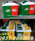 Hình ảnh: Thùng rác 2 ngăn nắp bập bênh, thùng rác composite 2 ngăn