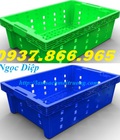 Hình ảnh: Sóng nhựa HS002, sọt nhựa đựng hải sản