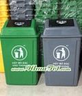 Hình ảnh: Thùng Rác 60 Lít Push