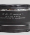 Hình ảnh: Ngàm Chuyển Vello Commlite NAE SE NF V5 Nikon F mount to Sony E mount