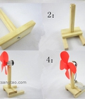 Hình ảnh: Đồ chơi quạt gỗ tự chế