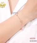 Hình ảnh: Lắc tay titan mặt hoa tuyết 273