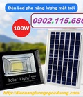 Hình ảnh: Đèn led pha NLMT 100w,đèn led năng lượng mặt trời,đèn chiếu sáng sân vườn 100w,điện năng lượng mặt trời