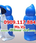Hình ảnh: thùng rác hình chim cánh cụt