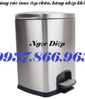 Hình ảnh: Thùng rác nhập khẩu, thùng rác inox cao cấp cho nhà hàng khách sạn