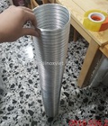 Hình ảnh: Ống gió nhôm nhún D125 cho hệ thống hút khói