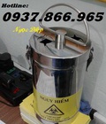 Hình ảnh: Hộp đựng kim tiêm y tế 2 lít, hộp đựng vật sắc nhọn inox